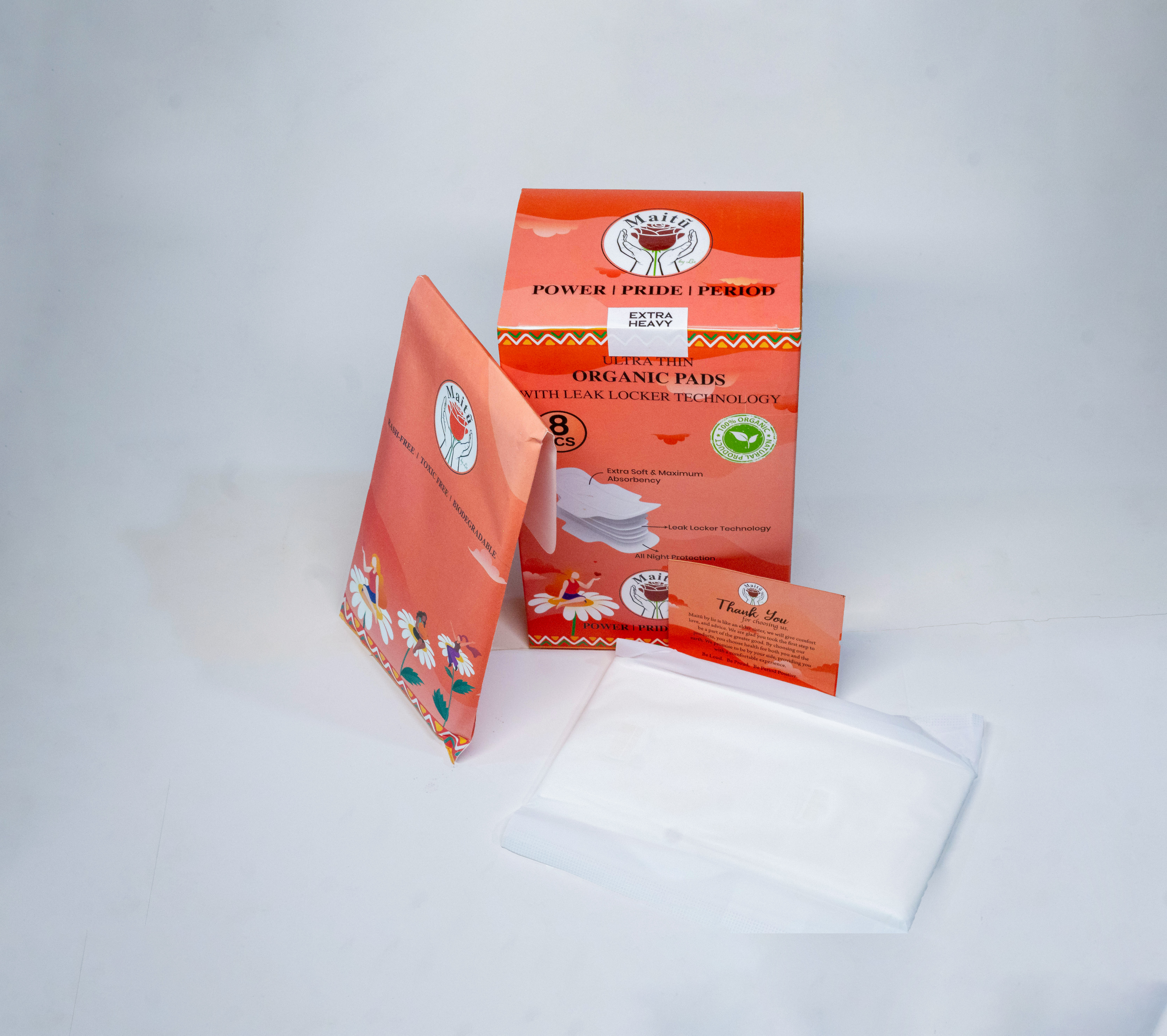 Maitu Organic Pads-Extra Heavy