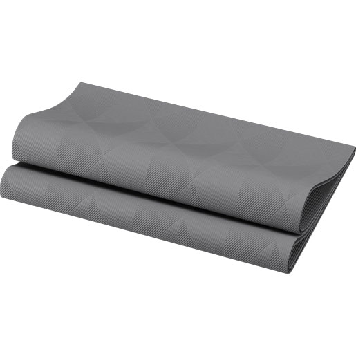 Duni Elegance® Napkin Crystal 40 x 40 cm Granite Grey