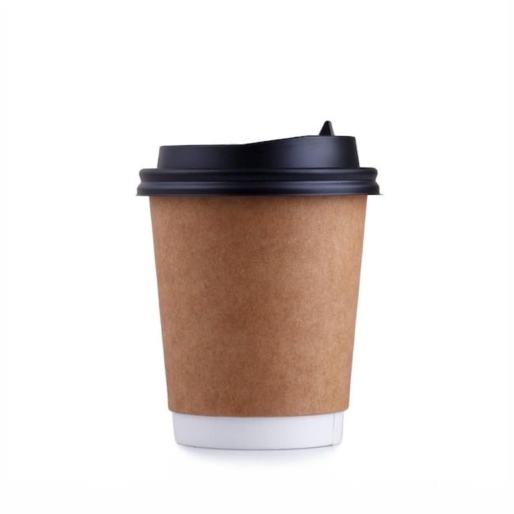 Double walled Kraft paper Cup - 12oz