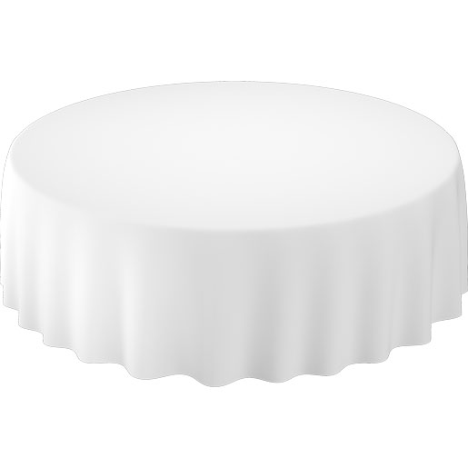 Evolin® Tablecover Round Ø 240 cm White