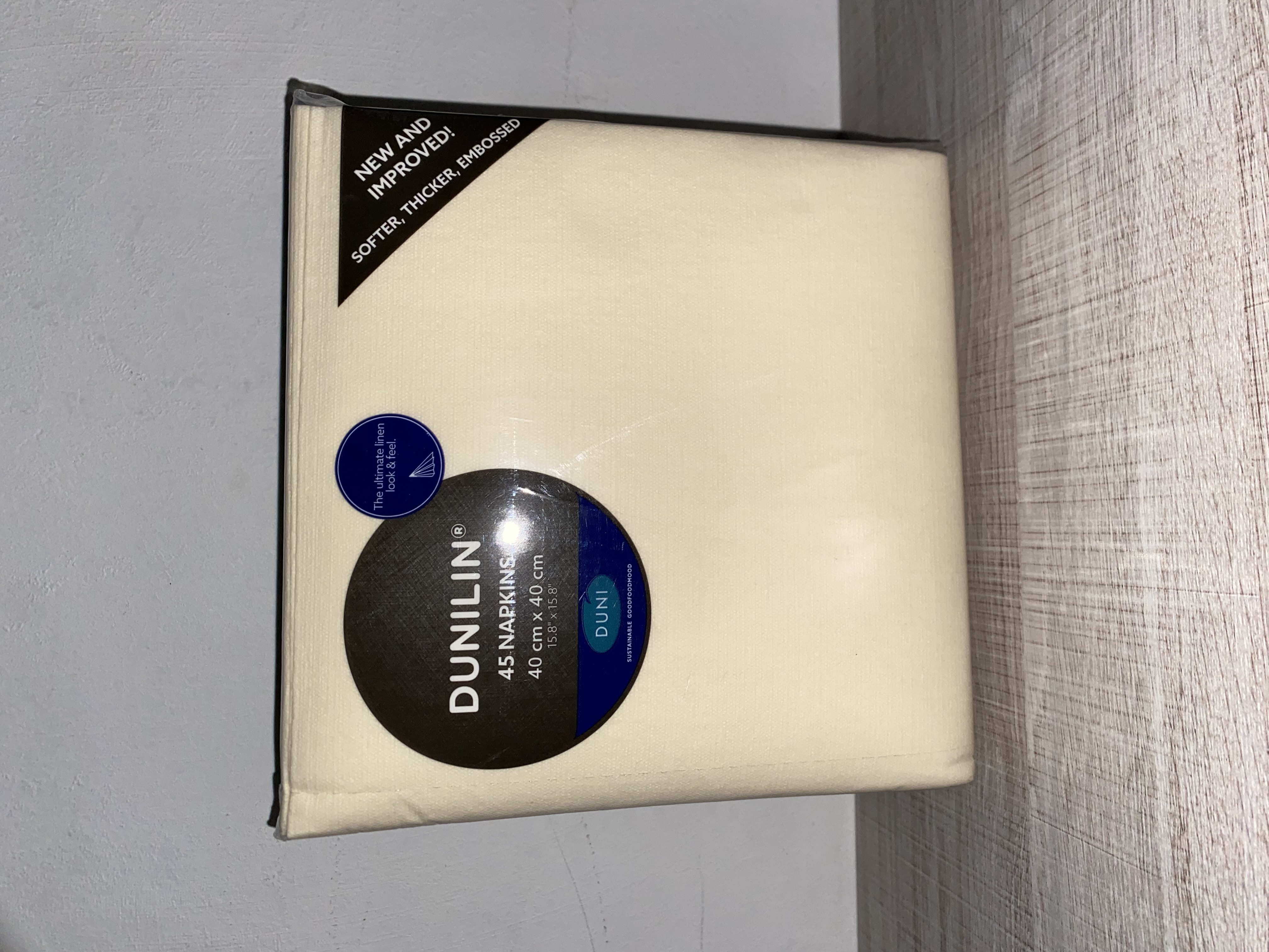 Dunilin® Napkin 40 x 40 cm Cream