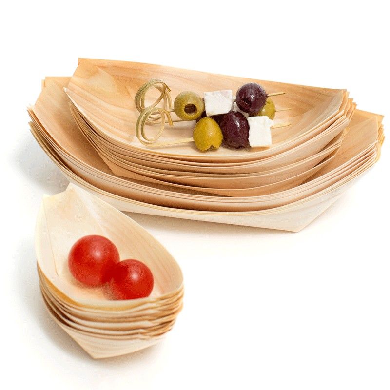 Boat FSC® wood pack of 100