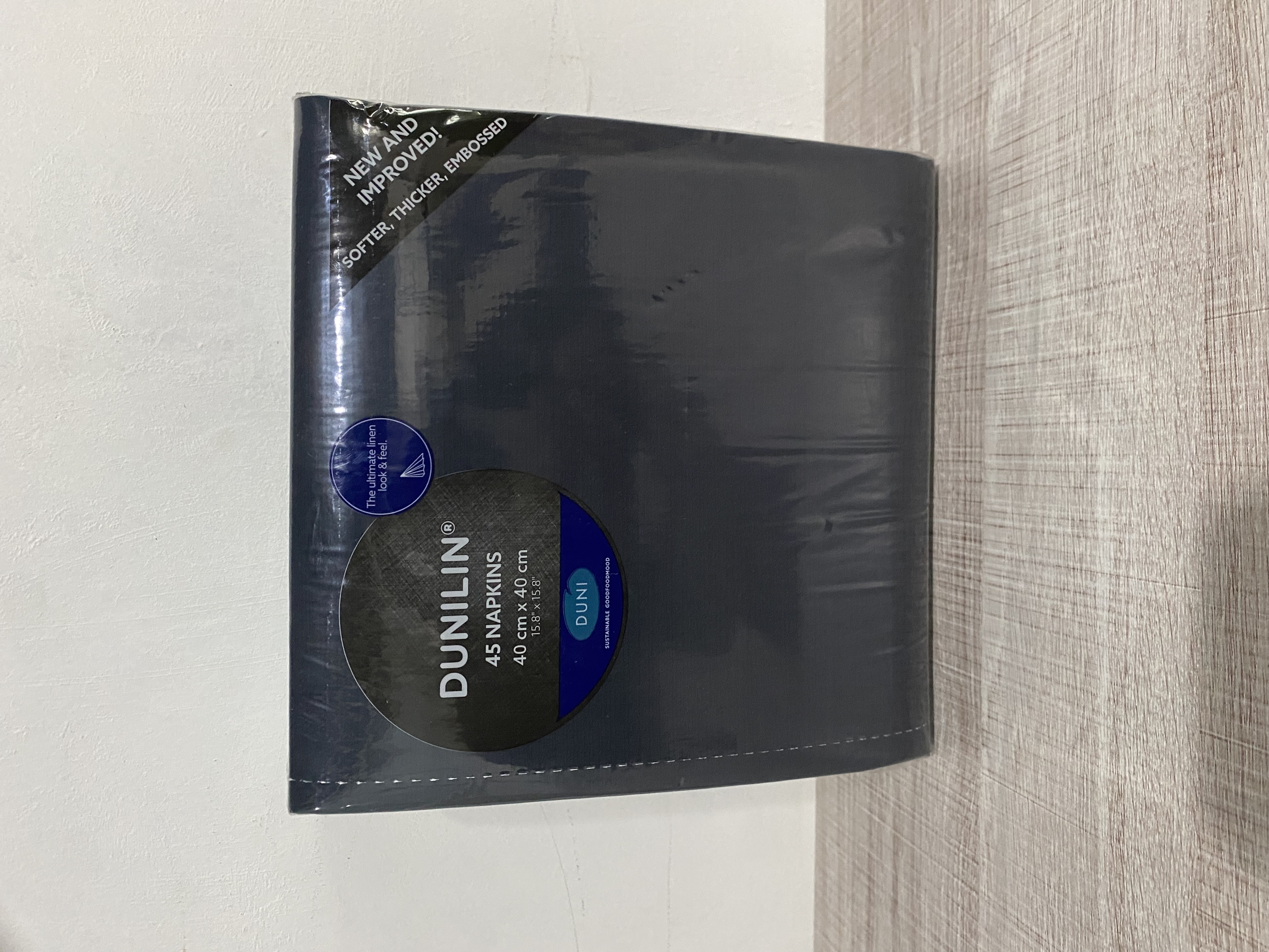 Dunilin® Napkin 40 x 40 cm Black