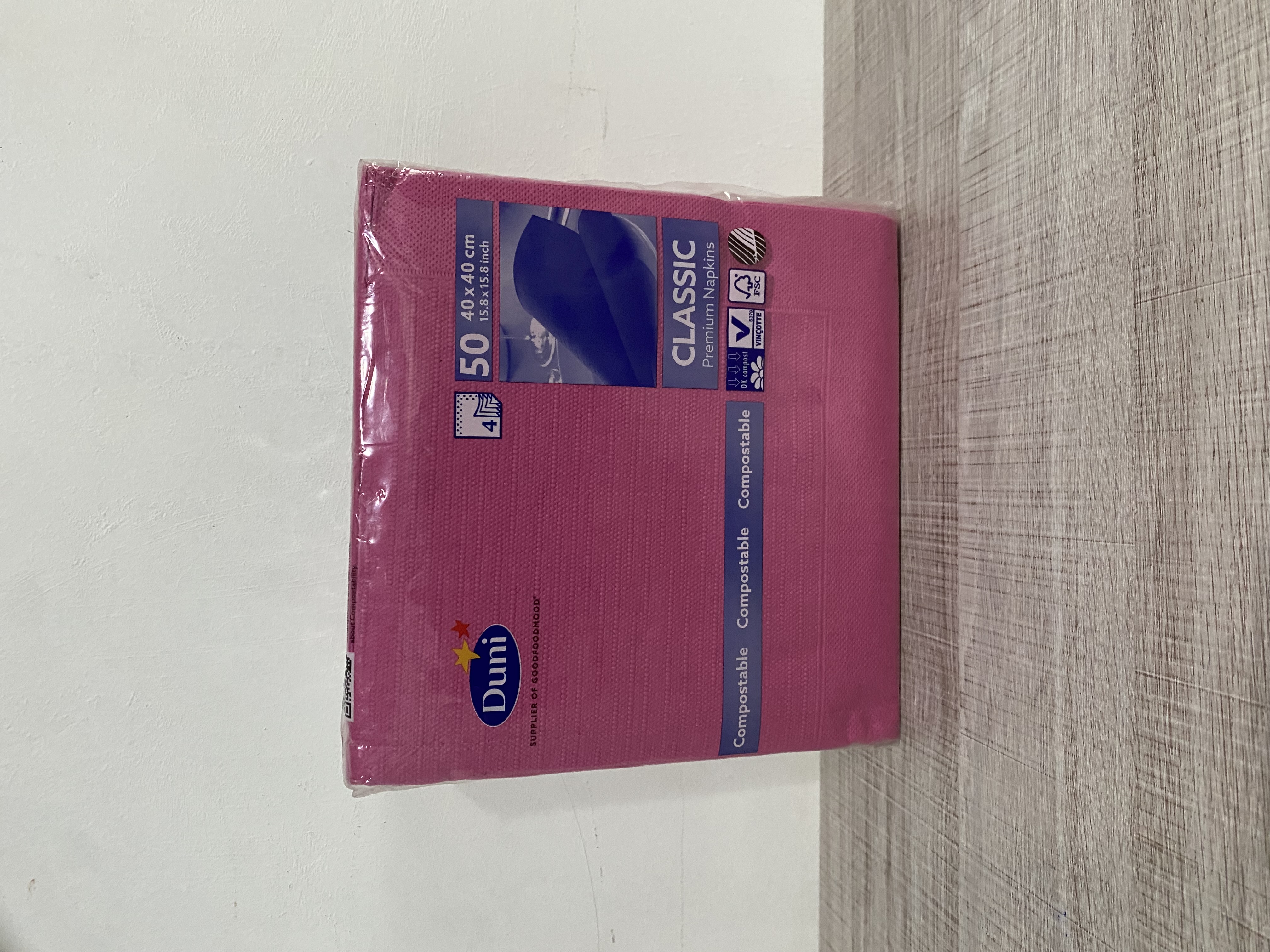 Classic Napkin 40 x 40 cm Fuchsia