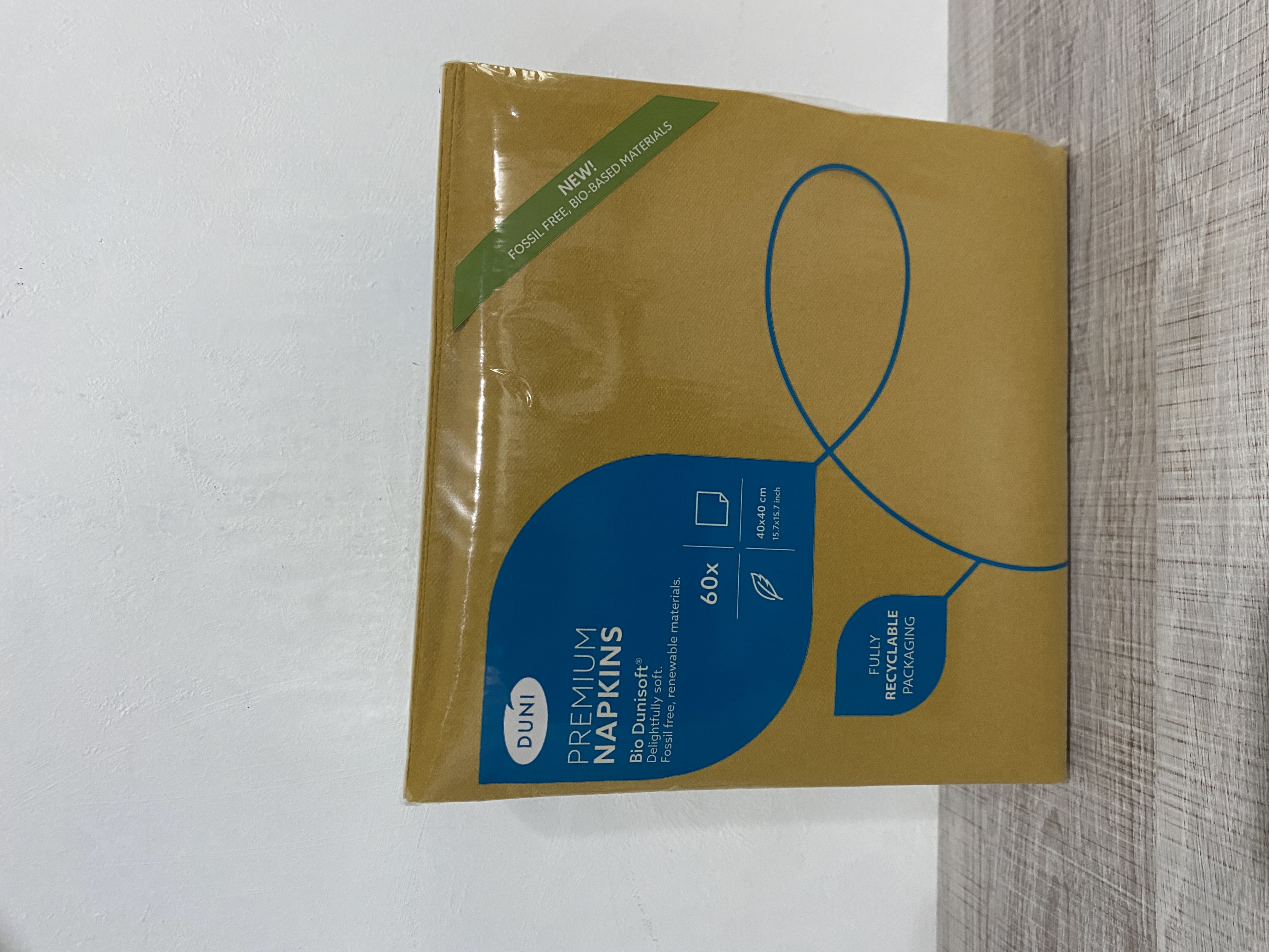 Bio Dunisoft® Napkin 40 x 40 cm Honey