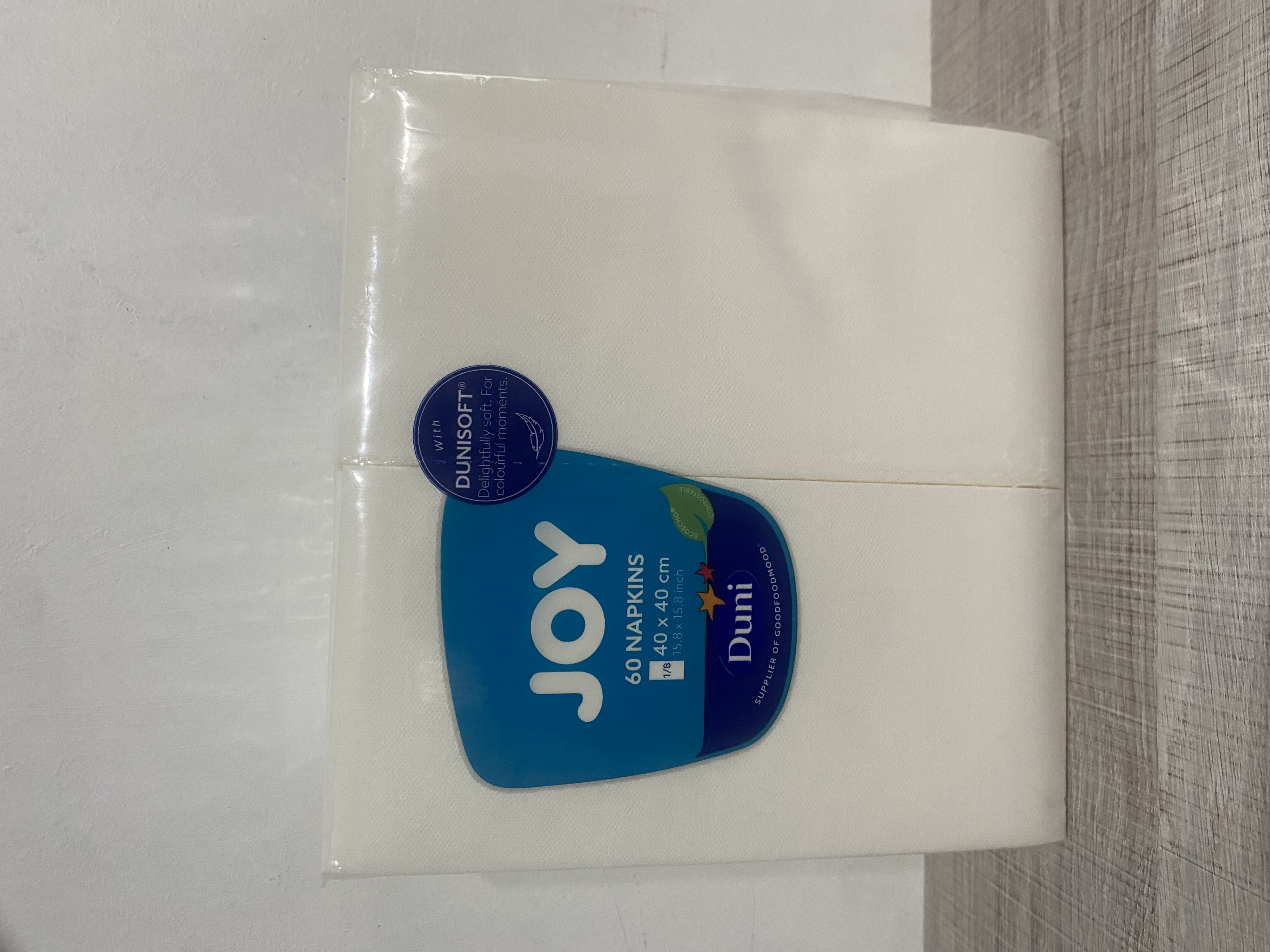 Dunisoft® Napkin 40 x 40 cm White